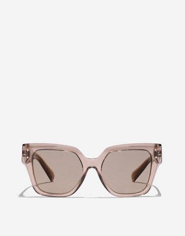 Lunettes de soleil DG Sharped en Rose pour femme